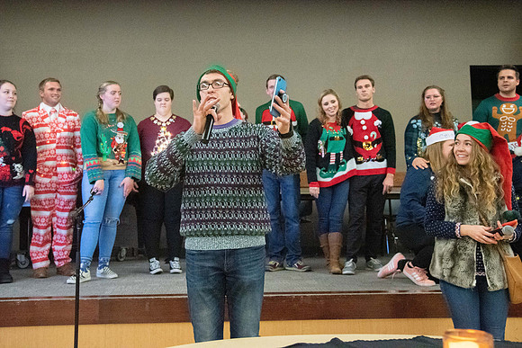 Ugly sweater contest