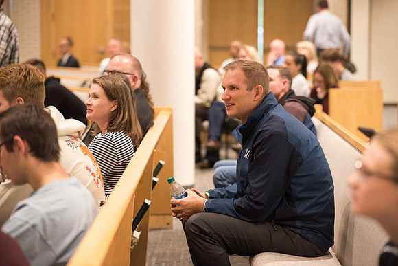 Brother Richard E. Turley, Jr speaks at the University Forum about Joseph Smith, Teenage Prophet