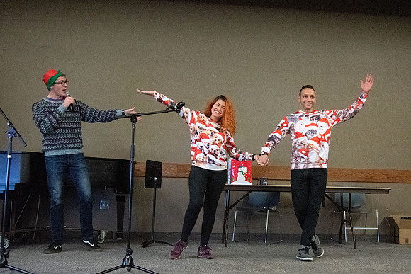 Ugly sweater contest
