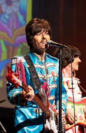 Beatles tribute band perfoms at BYU-Idaho.