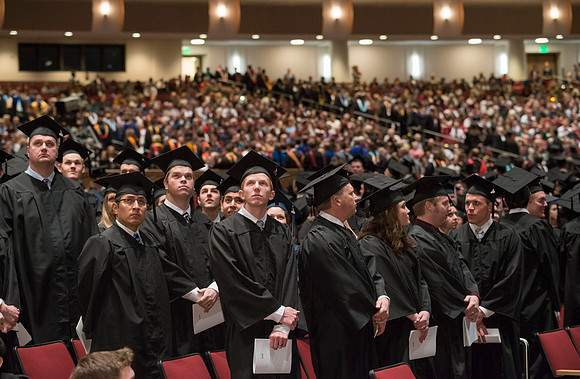BYU-Idaho December 2013 graduation.