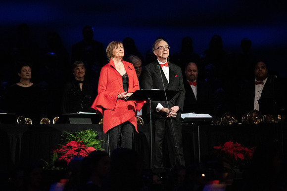 Guest preformer dress rehearsal performance of A BYU-Idaho Christmas with Frederica von Stade and the Sonos Handbell Ensemble.