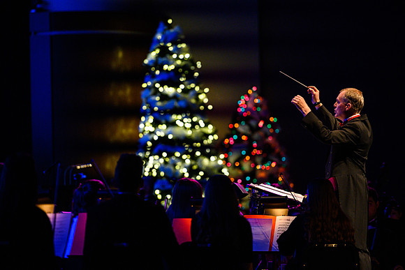 Federica von Stade and the Sonos Handbell Ensemble were the featured guests at BYU-Idaho's ninth annual Christmas concert.