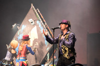 Center Stage- Artrageous, an 11-member group from New Mexico, combines art, music, dancing, humor, and more to create one cohesive and unforgettable artistic performance.
