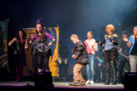 Center Stage- Artrageous, an 11-member group from New Mexico, combines art, music, dancing, humor, and more to create one cohesive and unforgettable artistic performance.