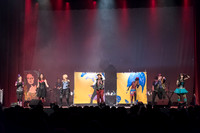 Center Stage- Artrageous, an 11-member group from New Mexico, combines art, music, dancing, humor, and more to create one cohesive and unforgettable artistic performance.