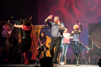 Center Stage- Artrageous, an 11-member group from New Mexico, combines art, music, dancing, humor, and more to create one cohesive and unforgettable artistic performance.