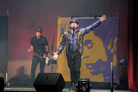 Center Stage- Artrageous, an 11-member group from New Mexico, combines art, music, dancing, humor, and more to create one cohesive and unforgettable artistic performance.