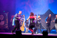 Center Stage- Artrageous, an 11-member group from New Mexico, combines art, music, dancing, humor, and more to create one cohesive and unforgettable artistic performance.