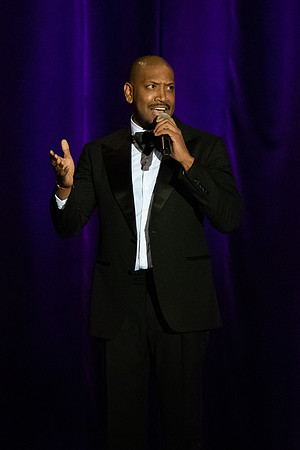 Accomplished singer/songwriter Bryan Terrell Clark performs in the Hart Auditorium at BYU-Idaho.