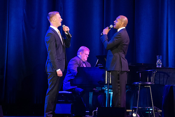 Accomplished singer/songwriter Bryan Terrell Clark performs in the Hart Auditorium at BYU-Idaho.