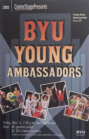 A selection of posters from Center Stage throughout the years.