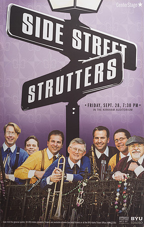 A selection of posters from Center Stage throughout the years.