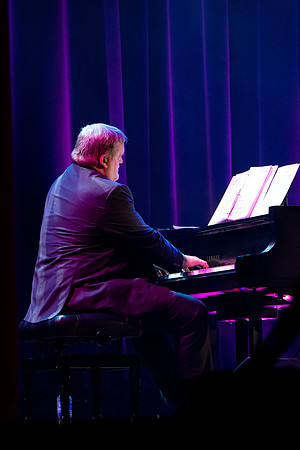 Accomplished singer/songwriter Bryan Terrell Clark performs in the Hart Auditorium at BYU-Idaho.