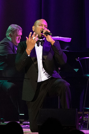 Accomplished singer/songwriter Bryan Terrell Clark performs in the Hart Auditorium at BYU-Idaho.