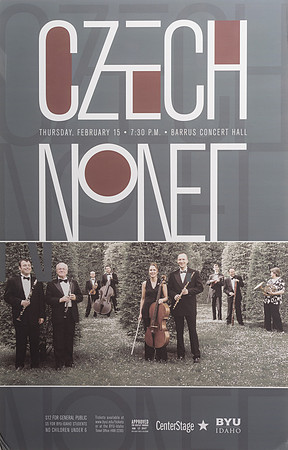 A selection of posters from Center Stage throughout the years.