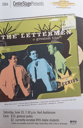 A selection of posters from Center Stage throughout the years.