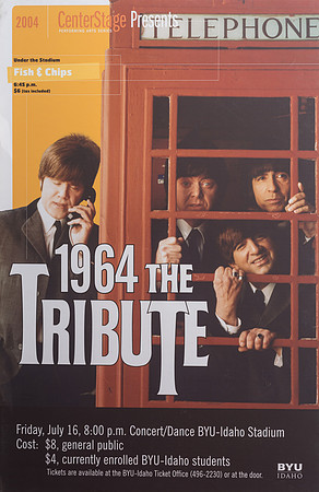 A selection of posters from Center Stage throughout the years.