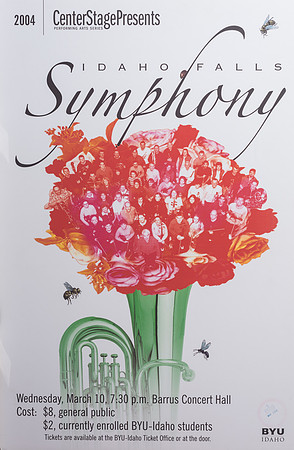 A selection of posters from Center Stage throughout the years.