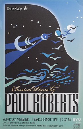A selection of posters from Center Stage throughout the years.