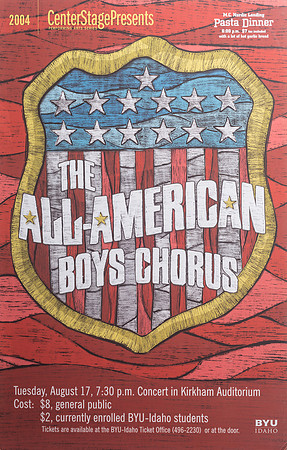 A selection of posters from Center Stage throughout the years.