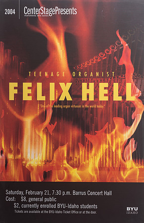 A selection of posters from Center Stage throughout the years.