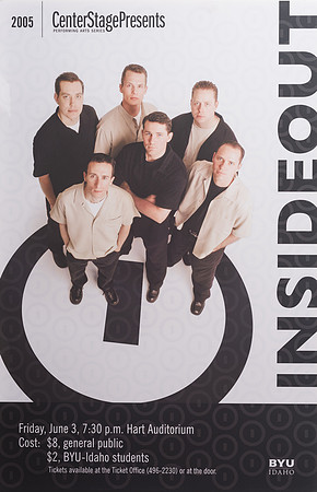 A selection of posters from Center Stage throughout the years.