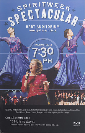 A selection of posters from Center Stage throughout the years.