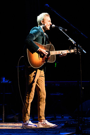 Cody Fry preforms at BYU-Idaho with Ben Rector during the "Old Friends" tour.