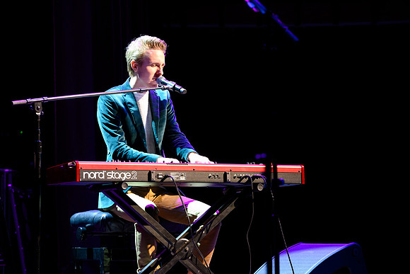 Cody Fry preforms at BYU-Idaho with Ben Rector during the "Old Friends" tour.