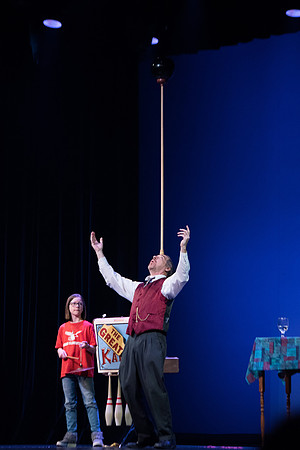 BYU-Idaho Center Satge. The Great Kaplan illusionist, magician and mentalist. Abr 2018