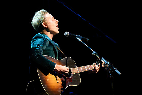 Cody Fry preforms at BYU-Idaho with Ben Rector during the "Old Friends" tour.