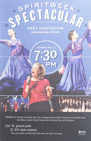 A selection of posters from Center Stage throughout the years.