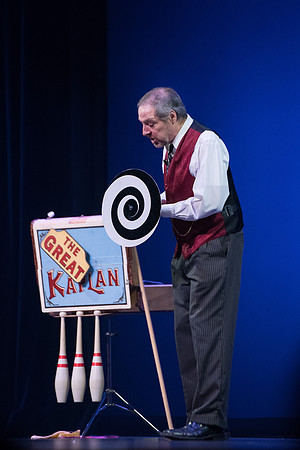 BYU-Idaho Center Satge. The Great Kaplan illusionist, magician and mentalist. Abr 2018