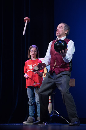 BYU-Idaho Center Satge. The Great Kaplan illusionist, magician and mentalist. Abr 2018