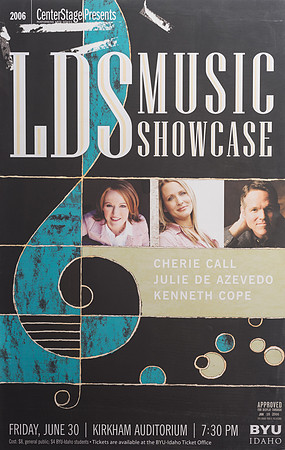 A selection of posters from Center Stage throughout the years.