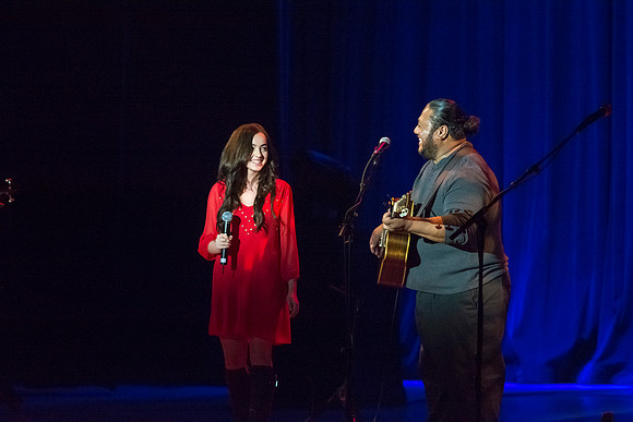 Brigham Young University-Idaho's Center Stage presents the Hawaiian Slack Key Kings. Performers Stephen Inglis, Patrick Landeza, Hear LT Smooth created a warm Hawaiian atmosphere with their music amid