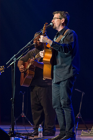 Brigham Young University-Idaho's Center Stage presents the Hawaiian Slack Key Kings. Performers Stephen Inglis, Patrick Landeza, Hear LT Smooth created a warm Hawaiian atmosphere with their music amid