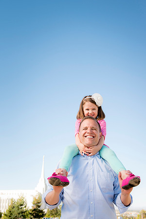Tony and Jane spend time together, just daddy and daughter in between a busy schedule at work.