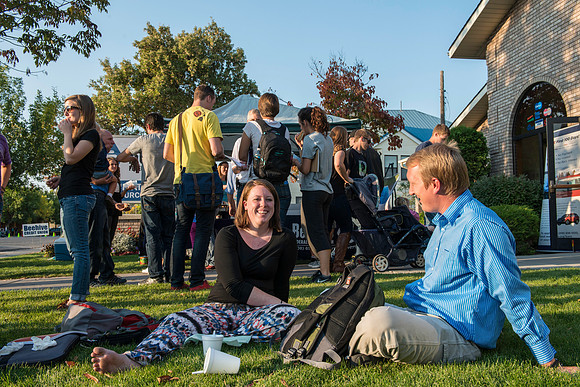 Beehive Credit Union welcomes BYU-Idaho students back for a new semester with free hotdogs and fun.