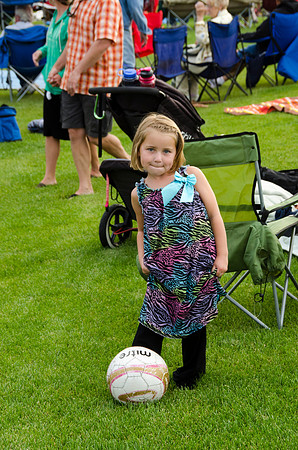 Celebrate America, an Independence Day Celebration at the Huntsman Springs Golf Course in Driggs, Idaho. It was free fun for everyone, bounce toys for kids and a concert featuring two of the original