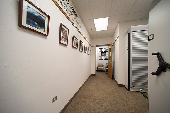 The Recreational Management Department office located in the Smith Building.