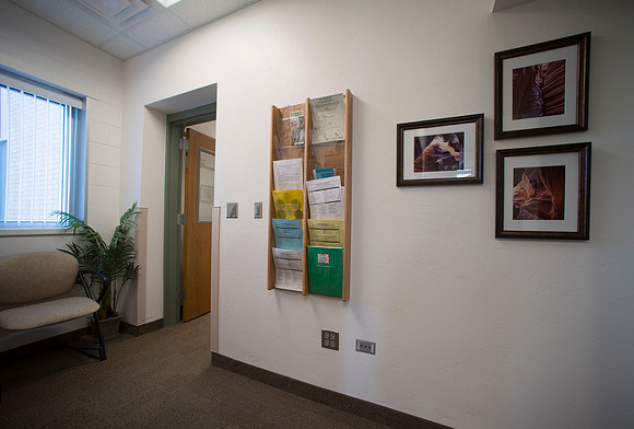 The Recreational Management Department office located in the Smith Building.