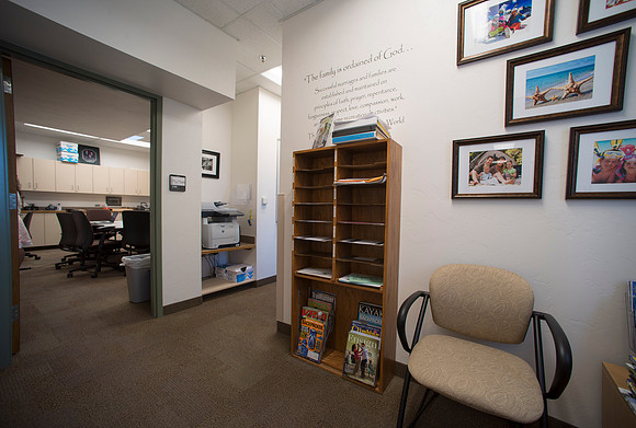 The Recreational Management Department office located in the Smith Building.