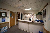 The Teacher Education Department office located in the Hinckley Building.