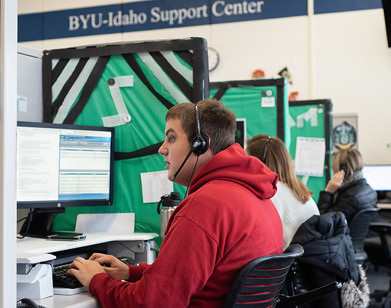 BYU-Idaho Support Center Staff. Fall Semester