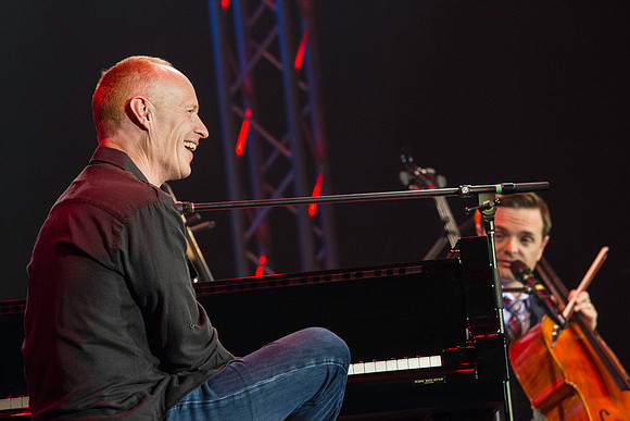 The Piano Guys perfom live in the Hart Auditorium during the 2014 Fall Semester. It was a night of laughter, love, and pure entertainment.