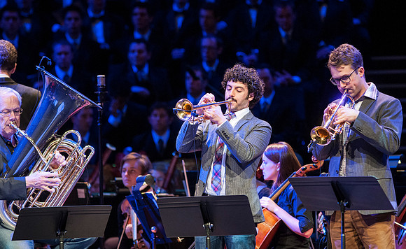 At the BYU-Idaho Christmas, the university dance department, choirs and orchestra, came together with guest artists Canadian Brass for a beautiful and uplifting show.