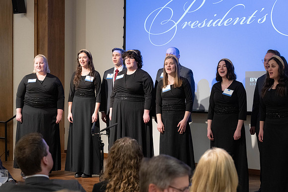 BYU-Idaho President's Dinner in SLC- Mar 2024