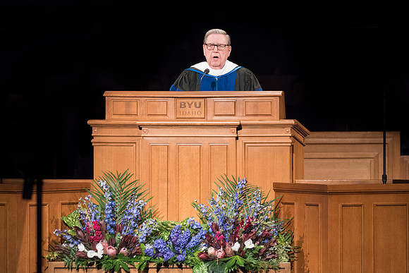 BYU-Idaho commencement April 2019